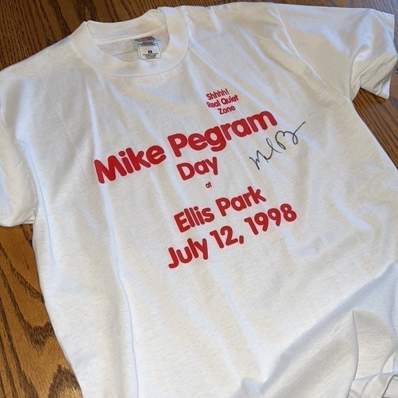 Fruit of the Loom Mike Pegram ‘98 Kentucky Derby Winner Real Quiet T-Shirt - Picture 1 of 8